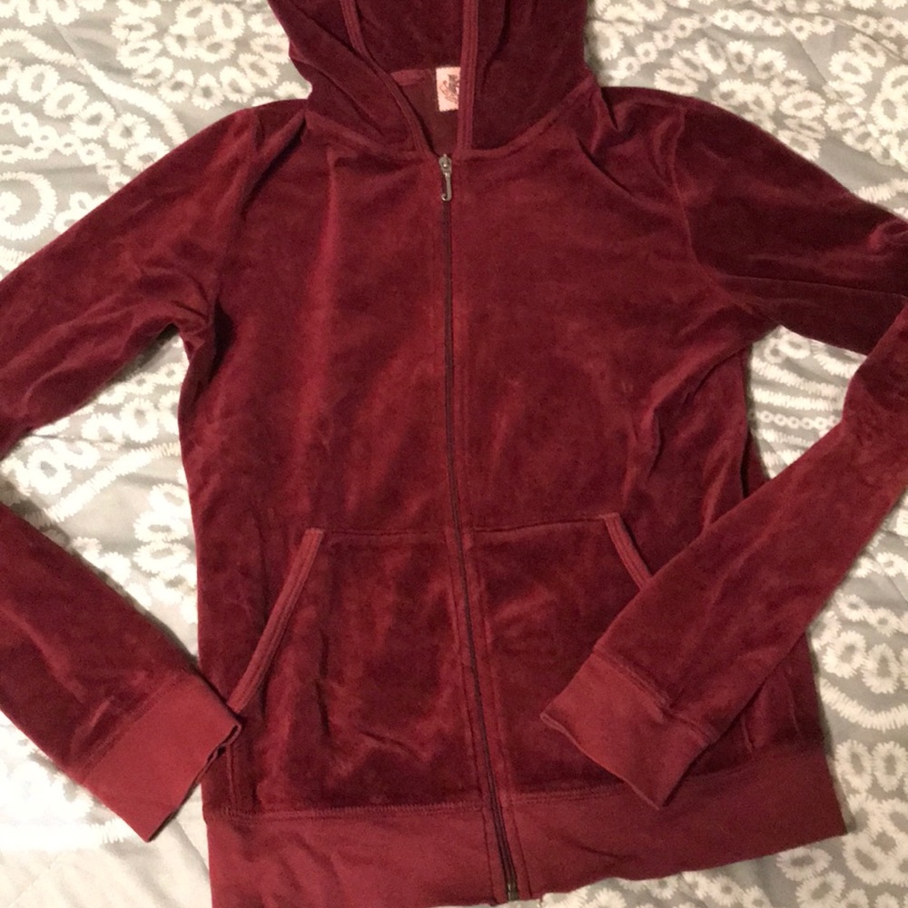 Maroon juicy jacket